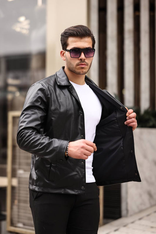 Signature Leather Jackets for the Modern Man    CODE 06