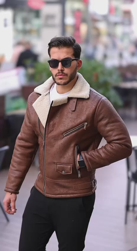 Premium Leather Jackets for the Modern Gentleman  CODE : 03